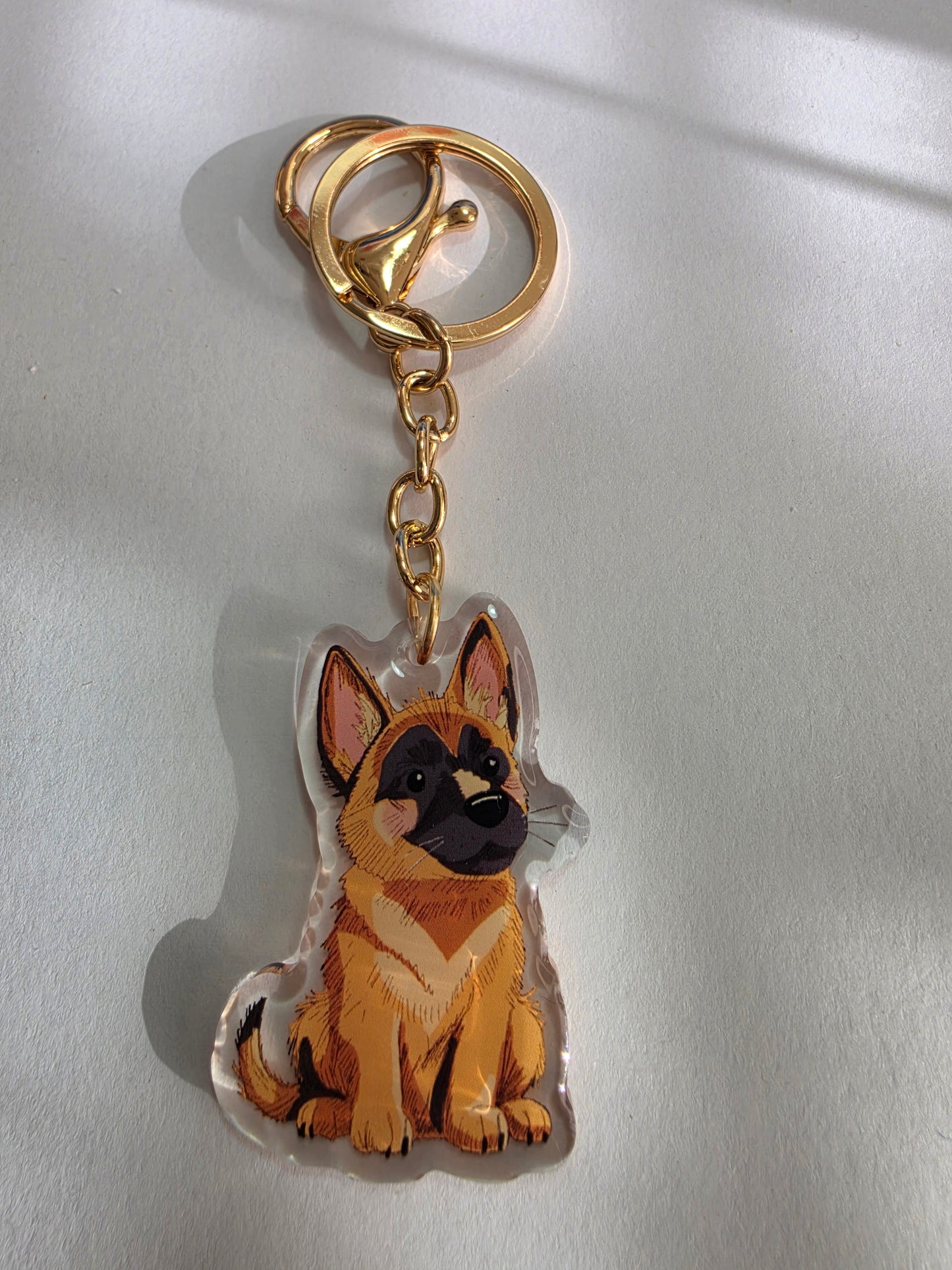 Pet Keychain 022 - Belgian Malanois