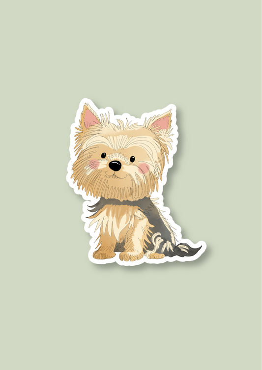 Pet Sticker – 053 Westie Cream
