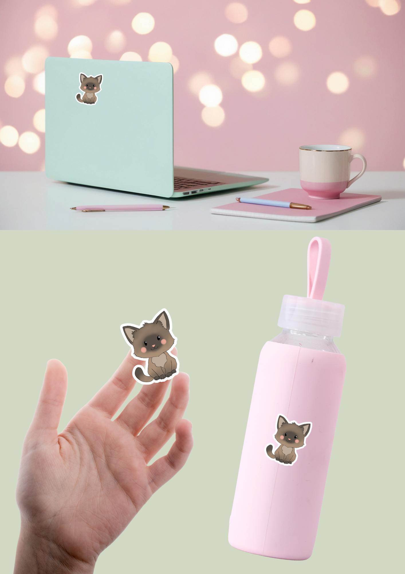 Pet Sticker – 079 Cat Siamese