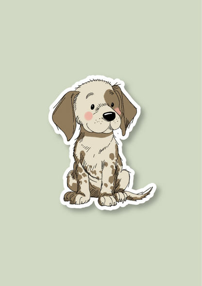 Pet Sticker – 068 Weimaraner Grey