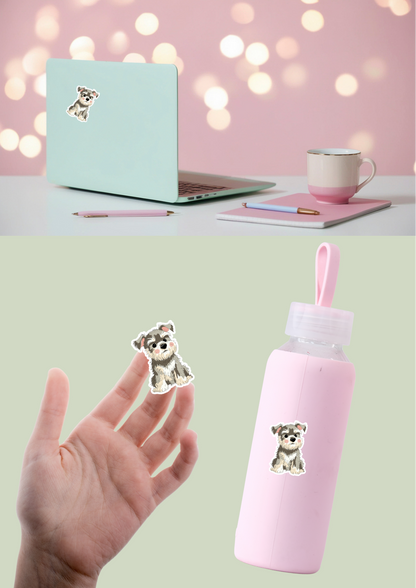 Pet Sticker – 050 Yorkie Grey