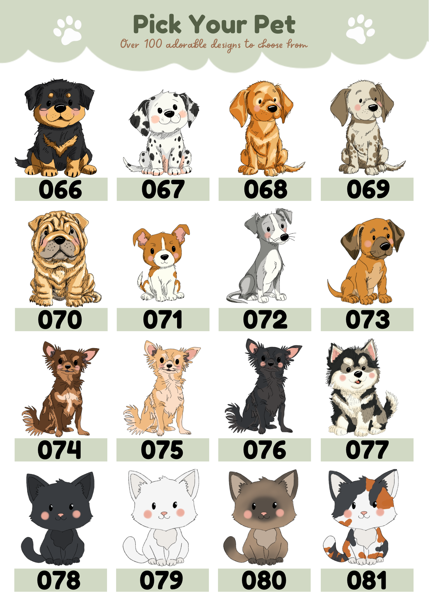 Pet Bookmark