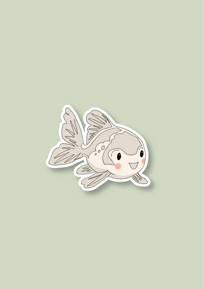 Pet Sticker – 099 Goldfish White