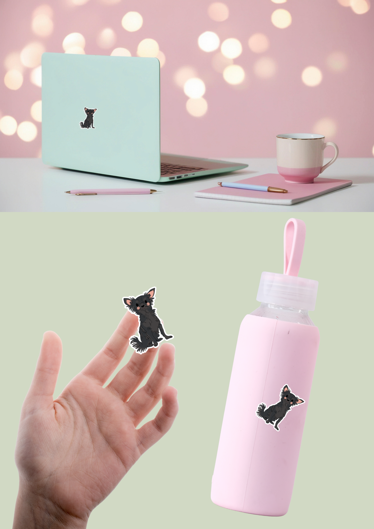 Pet Sticker – 075 Chihuahua Black