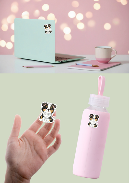 Pet Sticker – 044 Collie Tricolour
