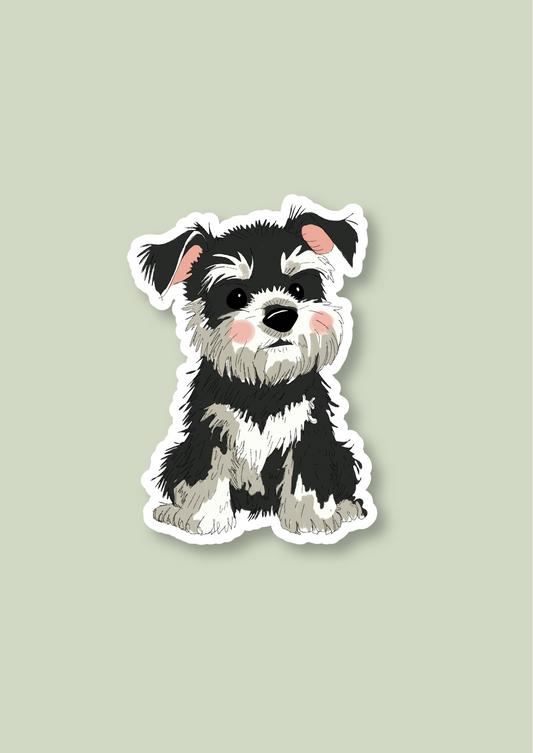 Pet Sticker – 049 Yorkie Black