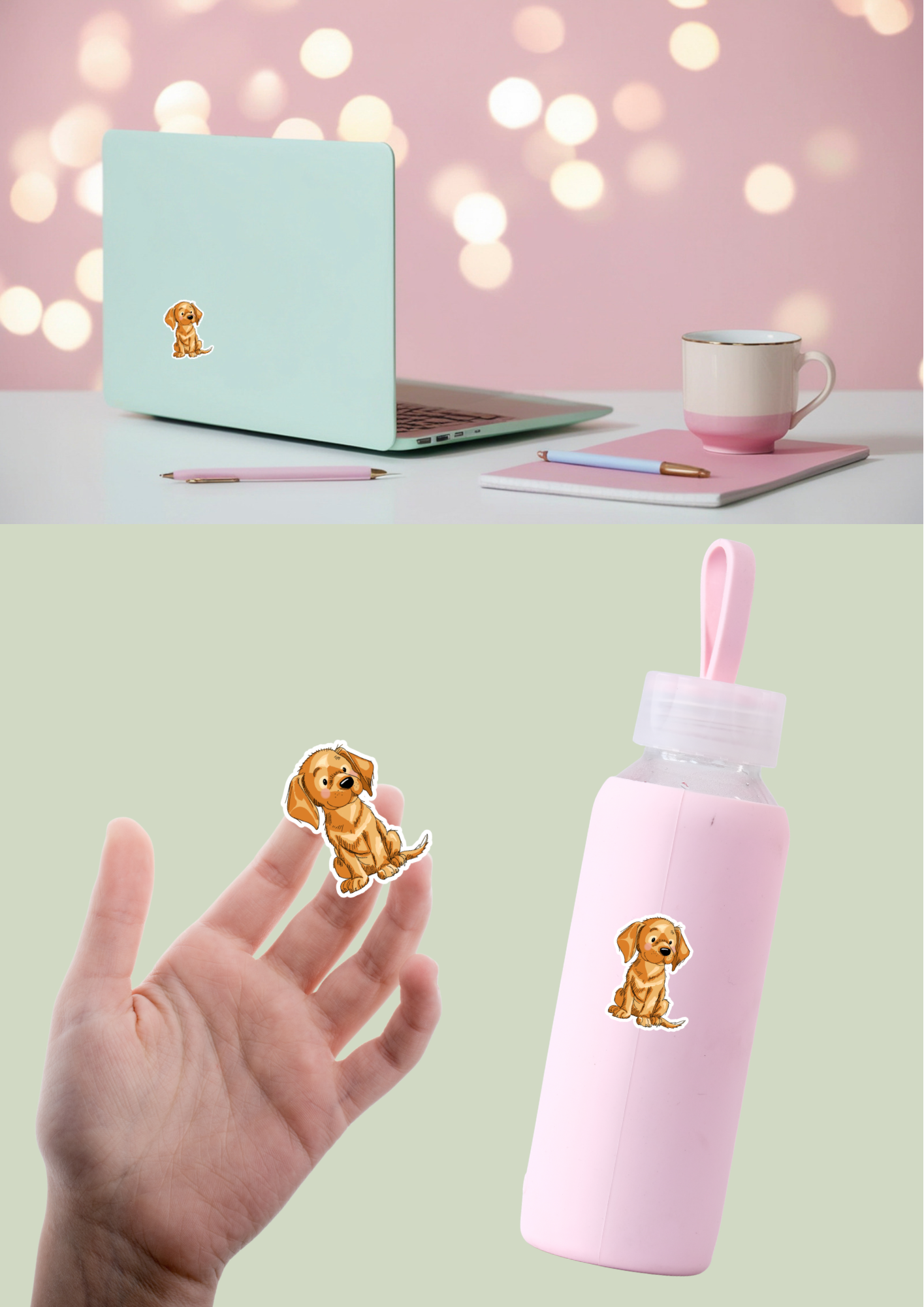 Pet Sticker – 067 Vizsla Gold