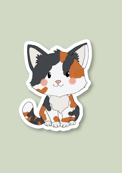 Pet Sticker – 080 Cat Calico
