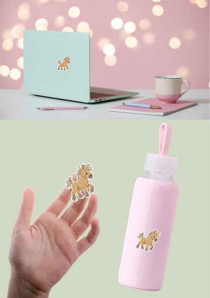 Pet Sticker – 103 Horse Blonde