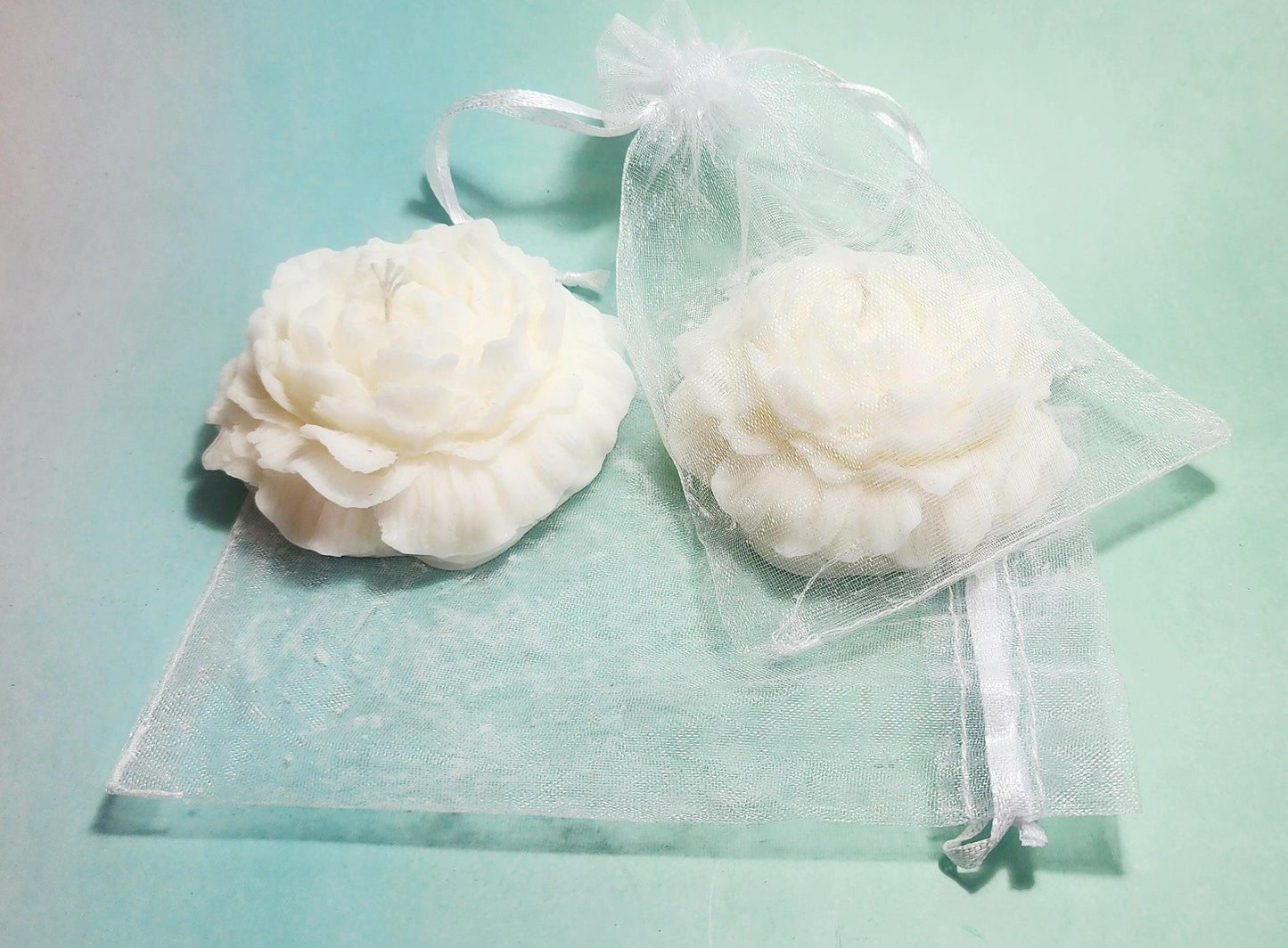 Peony Pillar Candle