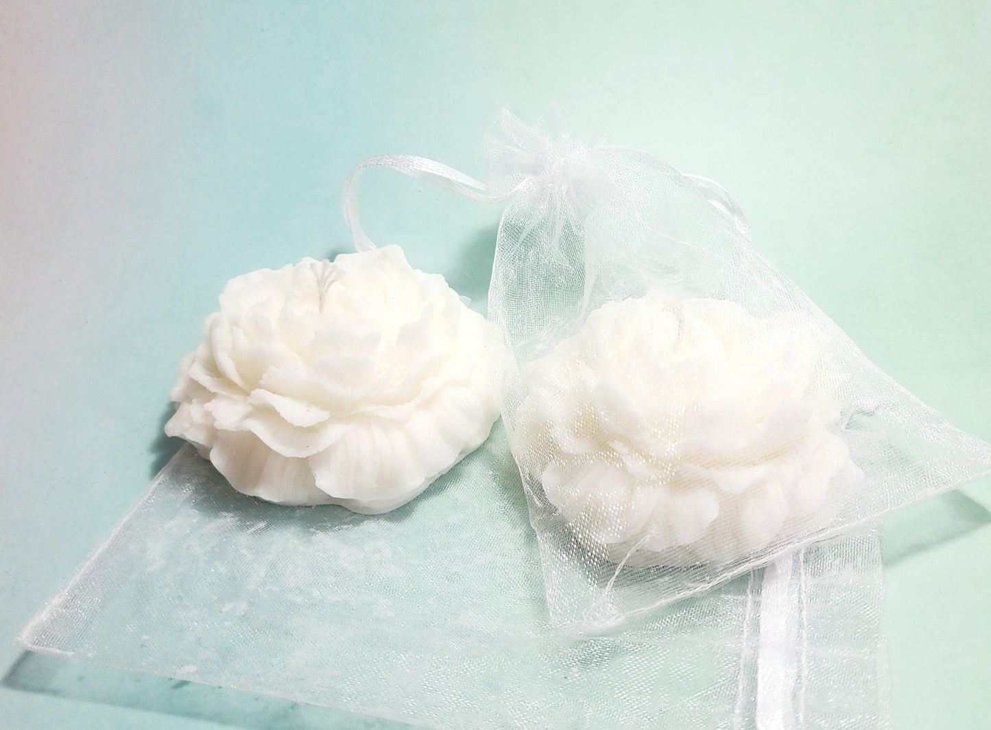 Peony Pillar Candle