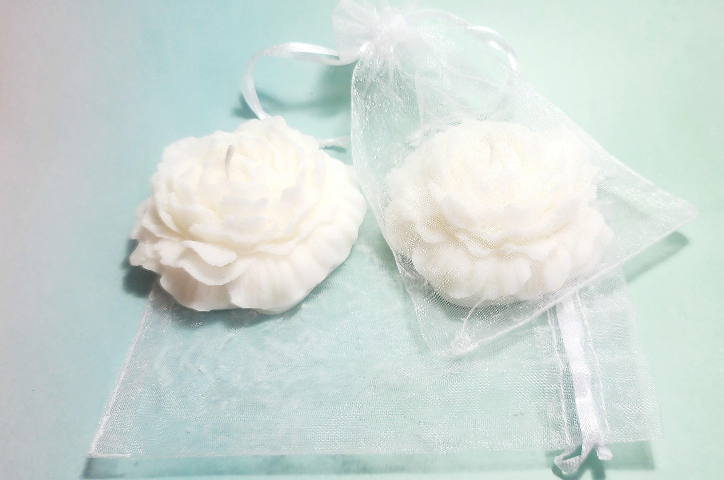 Peony Pillar Candle
