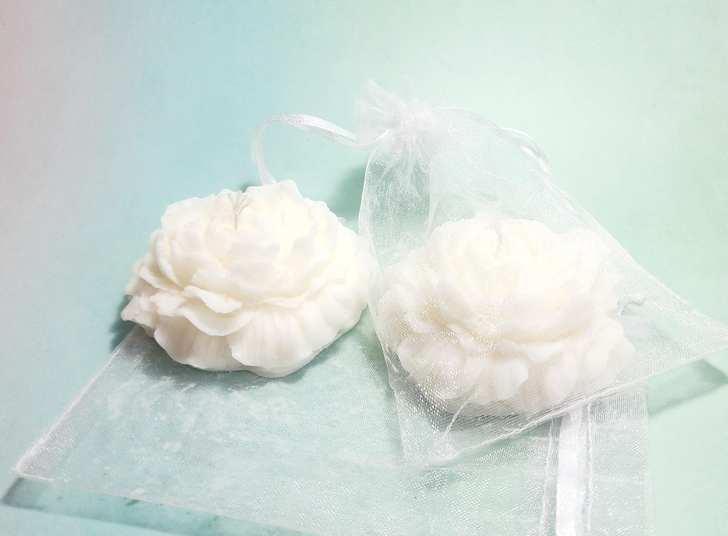 Peony Pillar Candle