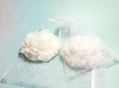 Peony Pillar Candle