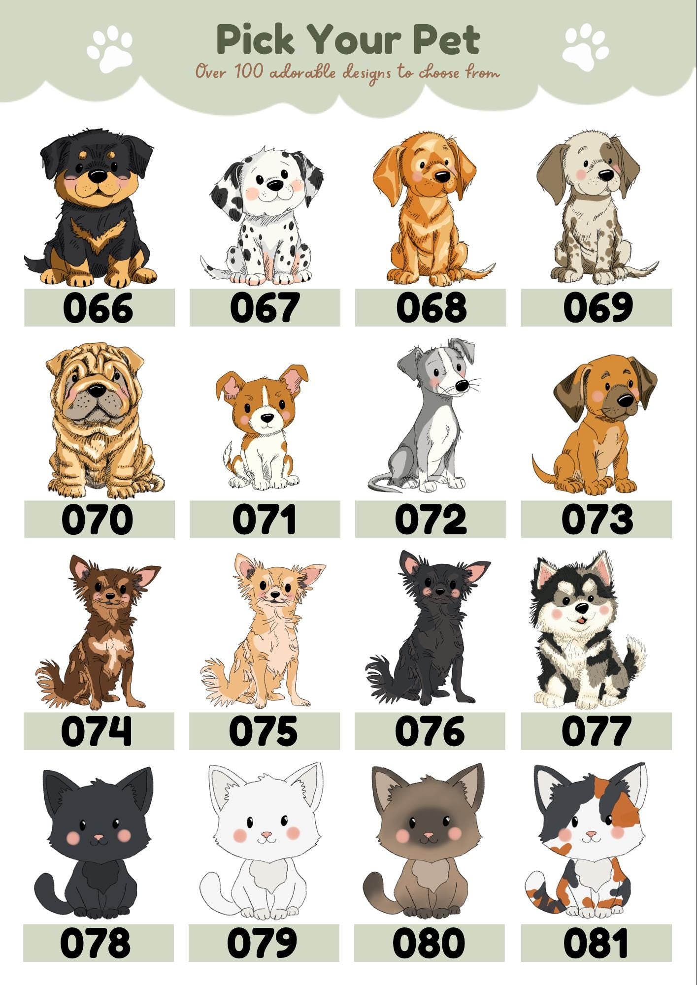 Pet Sticker – 025 Kelpie Black
