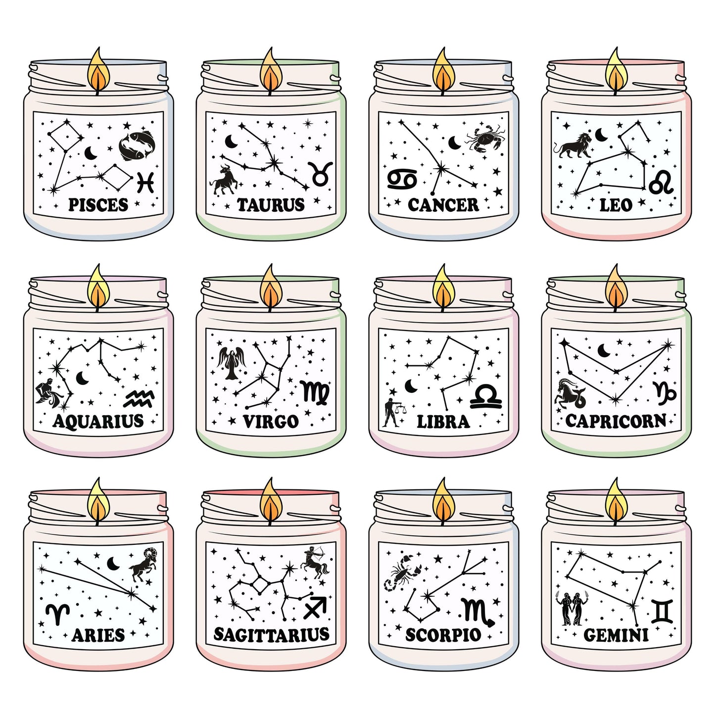 Zodiac Sticker