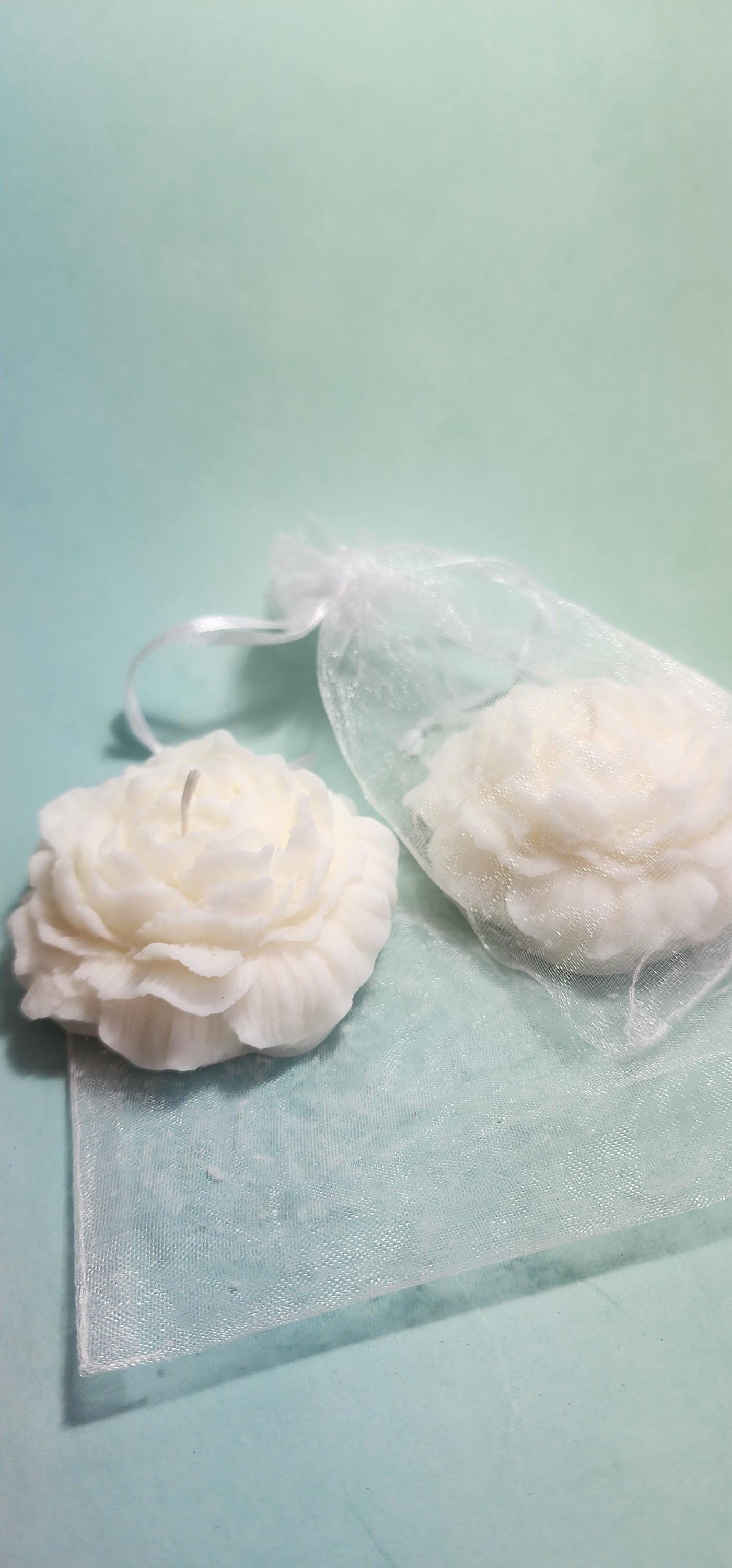 Peony Pillar Candle