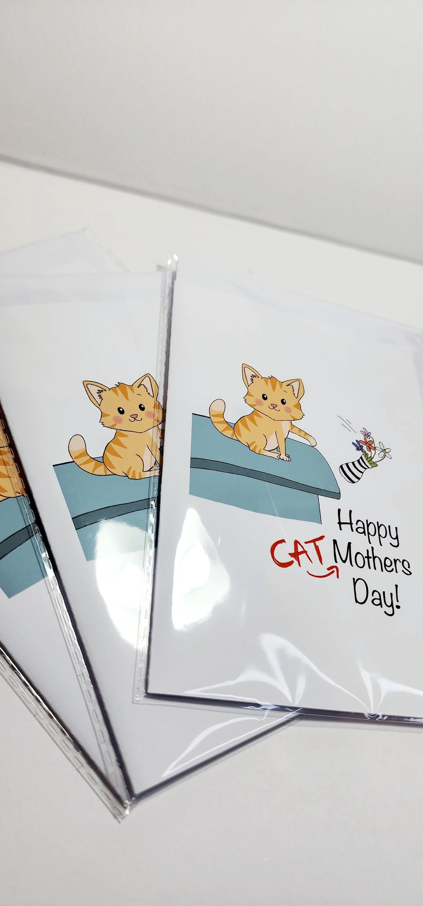 Cat Mum Mothers Day Card