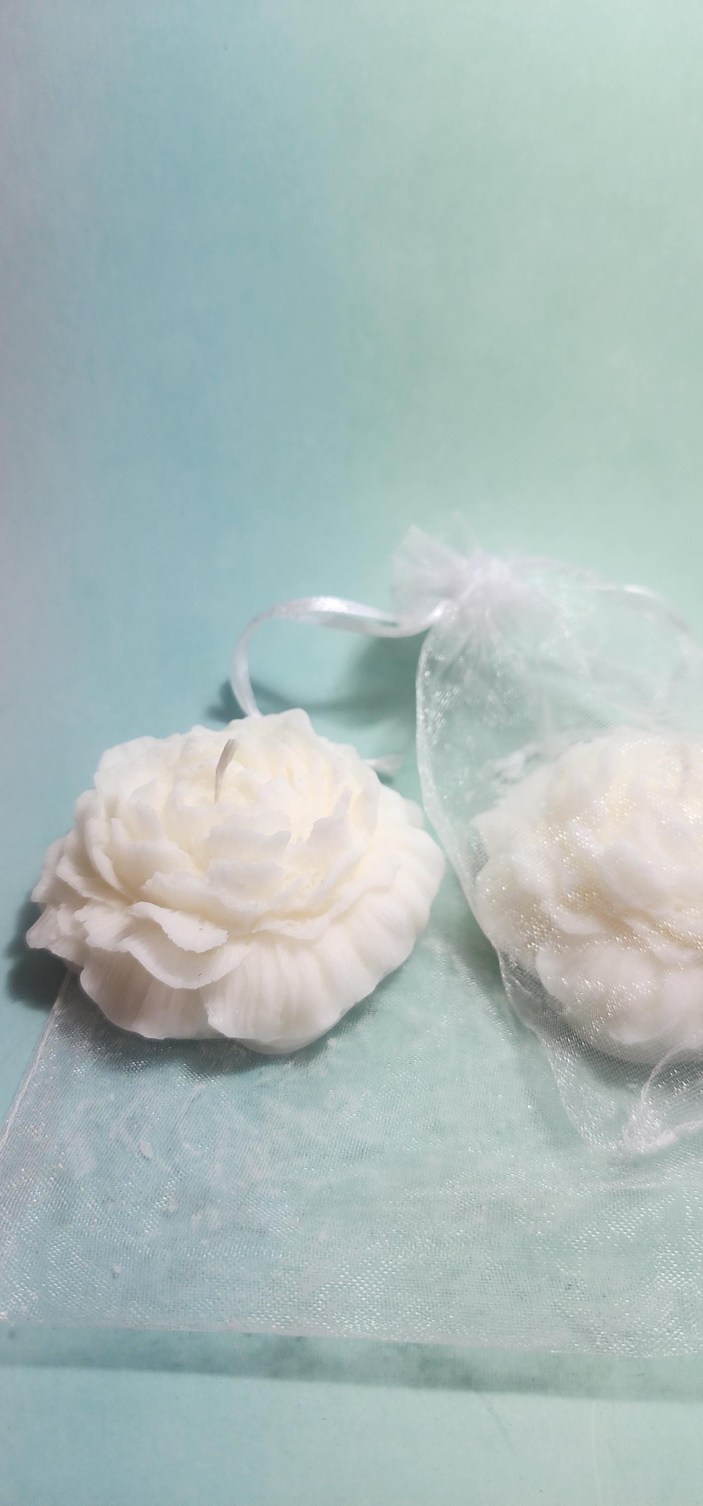 Peony Pillar Candle