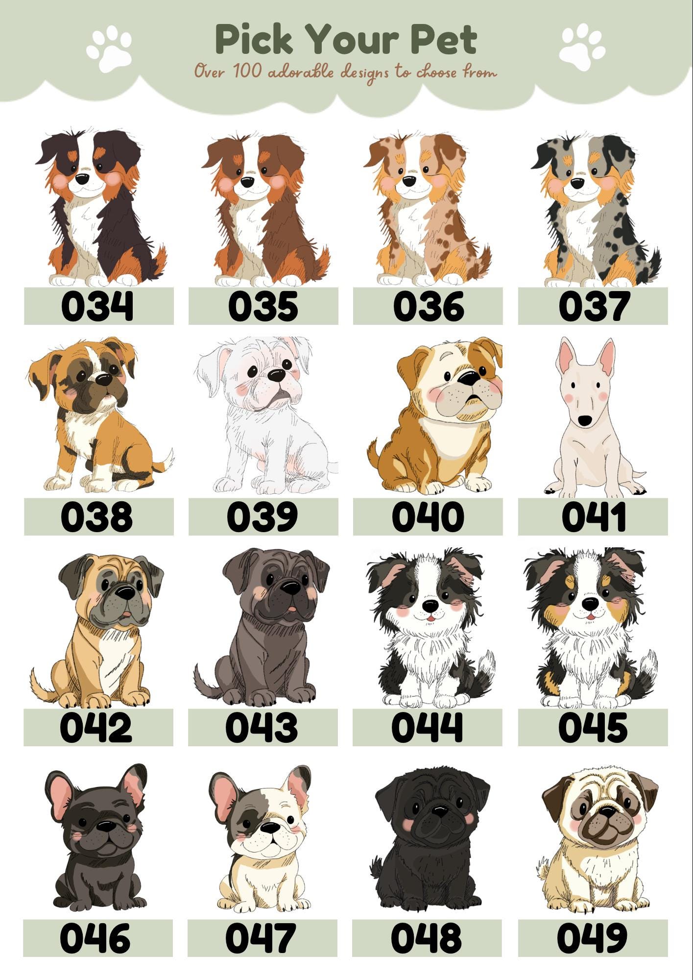 Pet Sticker – 025 Kelpie Black