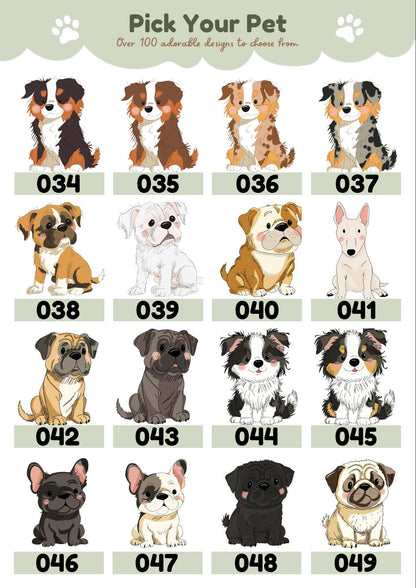Pet Sticker – 019 Cavoodle Black