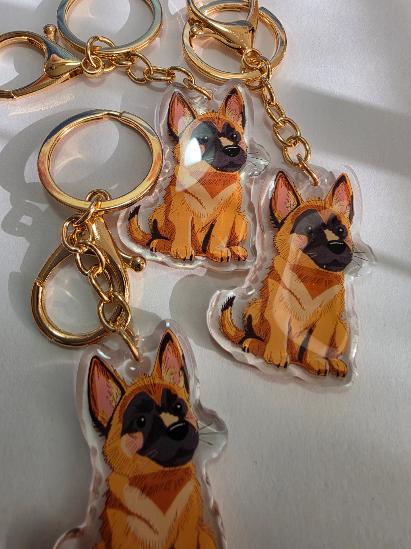Pet Keychain 022 - Belgian Malanois