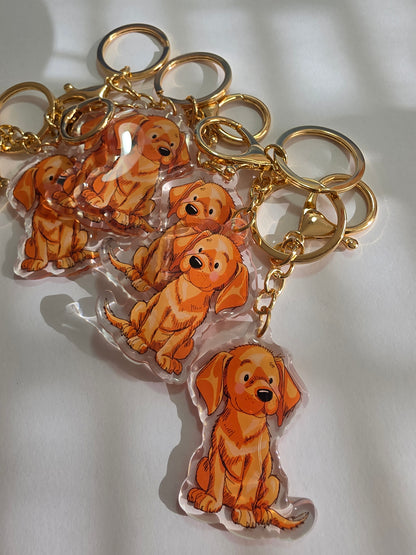 Pet Keychain 067 - Golden - Vizsla