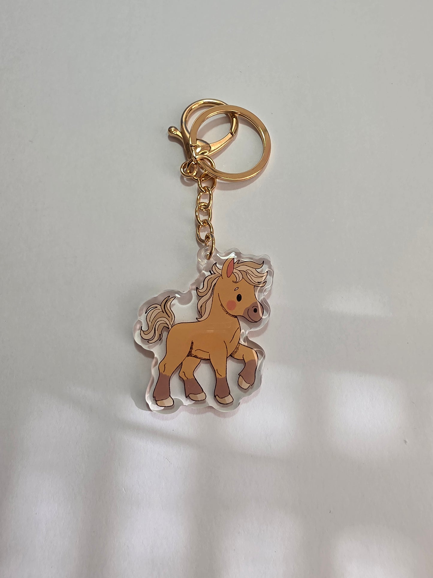 Pet Keychain 103 - Fawn - Horse