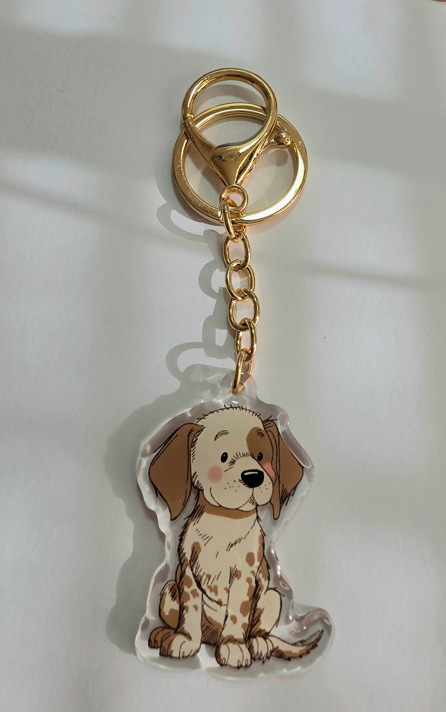 Pet Keychain 068 - Grey - Weimaraner