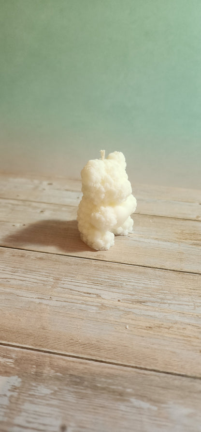 Teddy Bear Pillar Candle