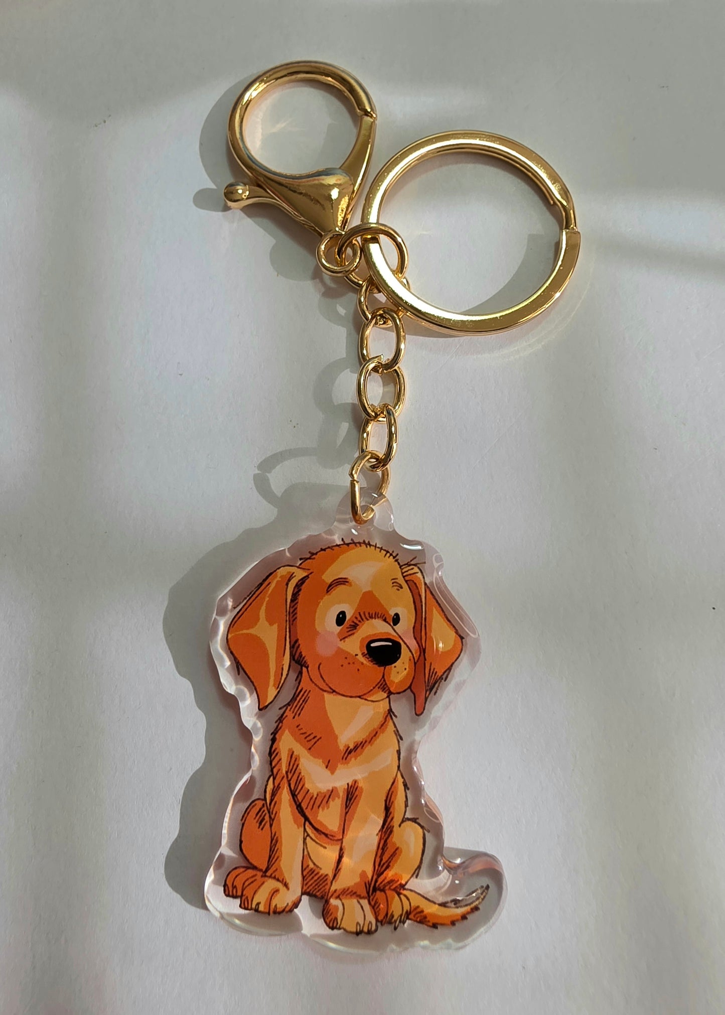 Pet Keychain 067 - Golden - Vizsla