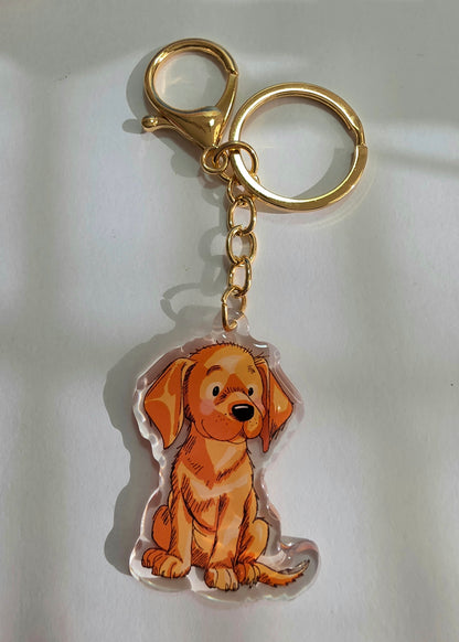 Pet Keychain 067 - Golden - Vizsla